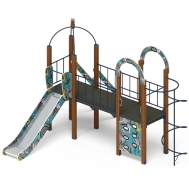 НАВИНА (Техно-голубой) детский игровой комплекс ДИК 2.09.03-01 (Н=1200)