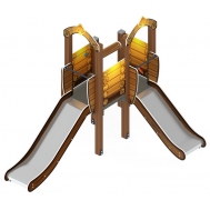 КАРАПУЗ (Эко) детский игровой комплекс ДИК 1.001.07-02 (H=750 Н=900)