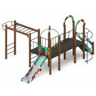 НАВИНА (Геометрия) детский игровой комплекс ДИК 2.09.05-02 (H=1200)