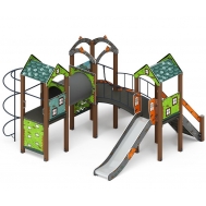 ГОРОДОК (Город) детский игровой комплекс ДИК 2.01.3.03-21 (Н=1200)