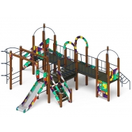 НАВИНА (Геометрия) детский игровой комплекс ДИК 2.09.07-02 (H=1200)