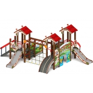В ГОСТЯХ У СКАЗКИ детский игровой комплекс ДИК 1.05.01-09.С (H=900)