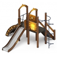 ИГРАЙТЕ С НАМИ (Эко) детский игровой комплекс ДИК 2.01.1.02-02 (Н=1200)