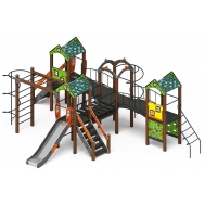ДВОРИК ДЕТСТВА (Город) детский игровой комплекс ДИК 2.01.4.02-01 (H=1200)
