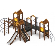 ДВОРИК ДЕТСТВА (Эко) детский игровой комплекс ДИК 2.01.4.02-02 (Н=1200)