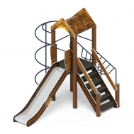 ИГРАЙТЕ С НАМИ (Эко) детский игровой комплекс ДИК 2.01.1.04-02 (Н=1200)