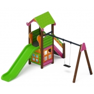 ЛУКОМОРЬЕ детский игровой комплекс ДИК 2.25.02-01 (H=1200)