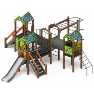 ДВОРИК ДЕТСТВА (Город) детский игровой комплекс ДИК 2.01.4.02-21 (Н=1200)
