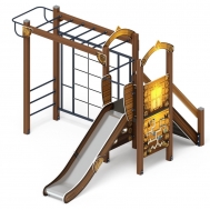ИГРАЙТЕ С НАМИ (Эко) детский игровой комплекс ДИК 2.01.1.05-02 (Н=1200)