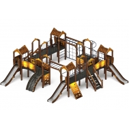 ОСТРОВ ДЕТСТВА (Эко) детский игровой комплекс ДИК 2.01.8.01-02 (Н=1200)