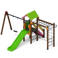 ЛУКОМОРЬЕ детский игровой комплекс ДИК 2.25.03-01 (H=1200)