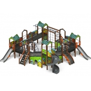 ОСТРОВ ДЕТСТВА (Город) детский игровой комплекс ДИК 2.01.8.02-11 (Н=1200, Н=2000)