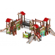 В ГОСТЯХ У СКАЗКИ детский игровой комплекс ДИК 1.05.01-10.С (H=900)