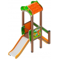 ПОЛЯНКА детский игровой комплекс ДИК 1.16.01-01 (H=750)