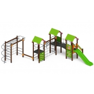 ЛУКОМОРЬЕ детский игровой комплекс ДИК 2.25.07-01 (H=1200)