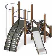 СПОРТ (Техно-оранжевый) детский игровой комплекс ДИК 1.06.01-02 (H=900)