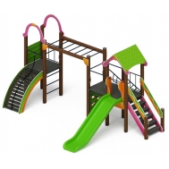 ЛУКОМОРЬЕ детский игровой комплекс ДИК 2.25.09-01 (H=1200)