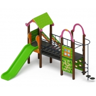 ЛУКОМОРЬЕ детский игровой комплекс ДИК 2.25.10-01 (H=1200)
