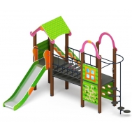 ЛУКОМОРЬЕ детский игровой комплекс ДИК 2.25.10-01.С (Н=1200)