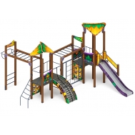 ВОЛШЕБНЫЙ ГОРОД детский игровой комплекс ДИК 2.19.01-01 (H=1500)