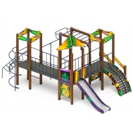 ВОЛШЕБНЫЙ ГОРОД детский игровой комплекс ДИК 2.19.02-01 (H=1200)