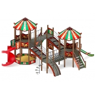 КАРНАВАЛ детский игровой комплекс ДИК 2.22.04-01 (H=2000, H=1200)