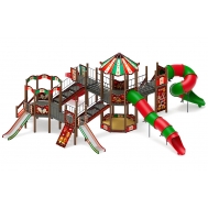 КАРНАВАЛ детский игровой комплекс ДИК 2.22.05-01 (H=2000, H=1200)