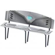 Скамейка ТЕХНО для детской площадки МФ 41.01.01-03