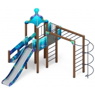 МОРСКОЙ детский игровой комплекс ДИК 2.17.01-01 (H=1500)