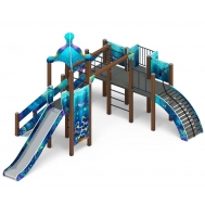МОРСКОЙ детский игровой комплекс ДИК 2.17.03-01 (H=1500)