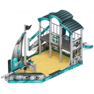 ПАРУСНИК детский игровой комплекс ДИК 2.03.3.01-05 (H=1200)