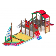 ПАРУСНИК детский игровой комплекс ДИК 2.03.3.02-03 (H=1200)