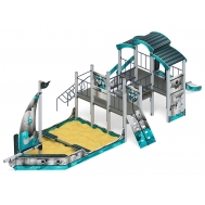 ПАРУСНИК детский игровой комплекс ДИК 2.03.3.02-05 (H=1200)