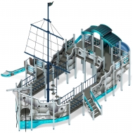 ФРЕГАТ детский игровой комплекс ДИК 2.03.3.04-12 (H=2000, H=1500)