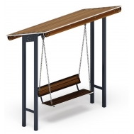 Качели-диван с навесом (Коричневый) - МФ 43.01.02-02