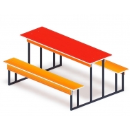 Столик взрослый МФ 32.01.01-01