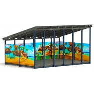 Теневой навес (Дино) МФ 71.6.4-13