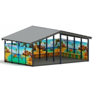 Теневой навес (Дино) МФ 70.6.4-13