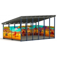 Теневой навес (Сафари) МФ 71.6.4-10