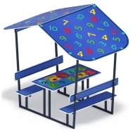 ДЕТСКИЙ столик с навесом МФ 31.01.08-03