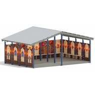 Теневой навес (Замок. Средневековый) МФ 70.6.4-11