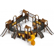 ОСТРОВ ДЕТСТВА (Эко) детский игровой комплекс ДИК 2.01.8.02-12 (Н=1200, Н=2000)
