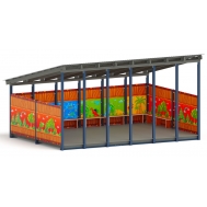 Теневой навес (Карандаши) МФ 71.6.4-09