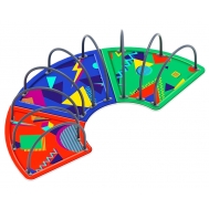 Лаз РУЧЕЕК ПЕРЕНОСНОЙ для детской площадки СО 1.10.05-20