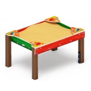 Песочница СОЛНЫШКО ЗАБОТА (Ракушки) ДОВ 50.01.01-01 (Н-800)