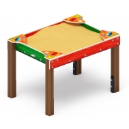 Песочница СОЛНЫШКО ЗАБОТА (Ракушки) ДОВ 50.01.02-02 (Н-1000)