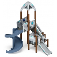 КОСМОПОРТ детский игровой комплекс ДИК 2.14.04-01 (H=750, H=2000)