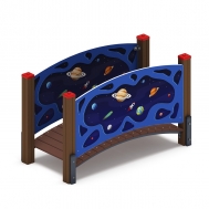 МОСТИК ГНУТЫЙ Д1 для детской площадки СО 1.82.02-02