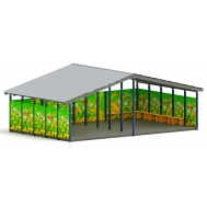 Теневой навес (Пчёлка) МФ 70.8.5-05