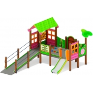 Детский игровой комплекс Забота ЛУКОМОРЬЕ ДОВ 20.25.01